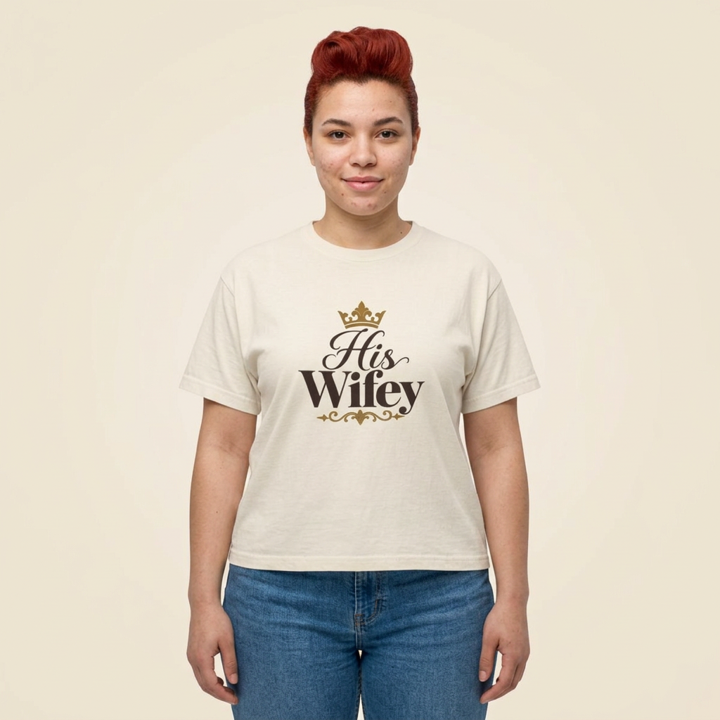 His Wifey | Women's Boxy Tee