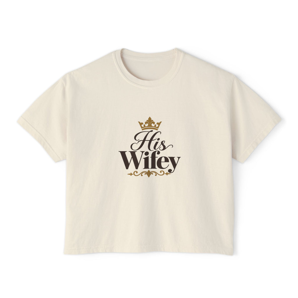 His Wifey | Women's Boxy Tee